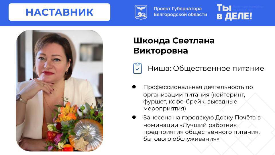 Ниша: Общественное питание